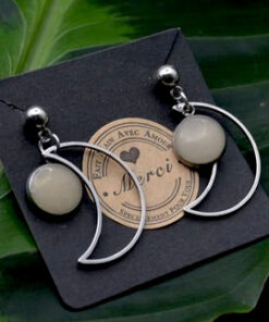 Boucle d'oreilles Luna