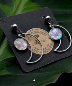 Boucles d’oreilles-Clartés discrètes