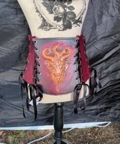 Alternative view of Corset "Baphomet"